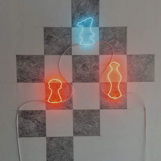 Neon scacchi